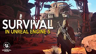 New SURVIVAL Games in UNREAL ENGINE 5 coming out in 2024