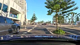 Driving in Perth  Australia: Scarborough Beach to Hillarys - 4k