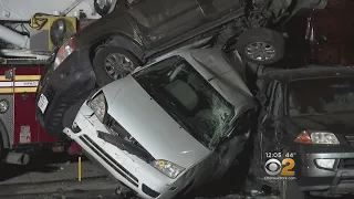 Firetruck Smashes Into Parked Cars, FDNY Cites 'Medical Episode' With Driver