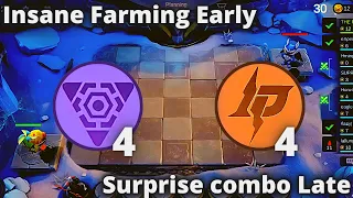 CRAZY FARMING EARLY GAME THEN SURPRISE COMBO LATE GAME | MLBB MAGIC CHESS BEST SYNERGY COMBO TERKUAT