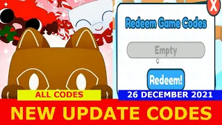 NEW UPDATE CODES [Christmas Event UPDATE] ALL CODES! Pet Simulator X! ROBLOX | 26 December 2021