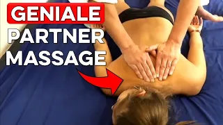 Partnermassage-Tutoriel: So kannst du die Rücken- & Gesäß-Muskeln genial massieren!