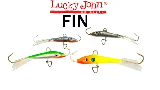 Балансир Lucky John Fin. Balanced Lures Underwater. Ice Jig Fishing Lures