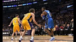 Pau Gasol Defense on Dwight Howard | 2009 NBA Finals