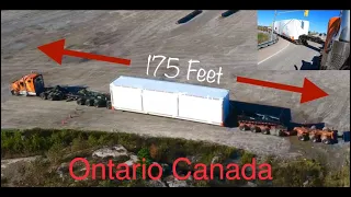 175 feet long, 13’6” wide, 15’8 high across Ontario