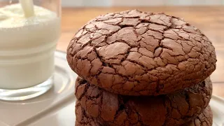 Chocolate Fudgy Brownie Cookies 🍫🍪