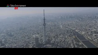 [8K60P] 2020 Tokyo Aerial in 8K Shot on RED 東京空撮