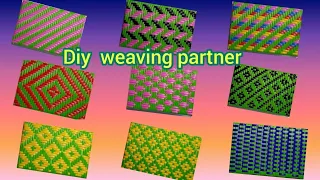 9 weaving partner / different types of weaving styles / tipes of weaving / tutorial anyaman.