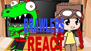 Brawlers reagindo 3 2 1 Shelly - Gacha life