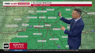 Flood Watch remains in effect in North Texas until 1 a.m.