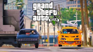 Fast and Furious Supra vs Charger (Final Scene) GTA 5