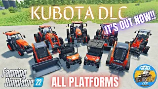 KUBOTA DLC - RELEASE VIDEO - Farming Simulator 22