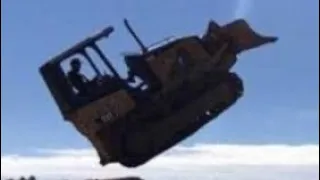 Flying bulldozer