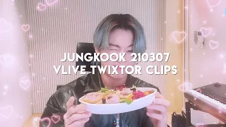 soft/cute jungkook 210307 V LIVE twixtor clips