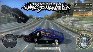 NFS MW 1992 GMC Typhoon vs S.W.A.T. Federals Extreme Hard Final Pursuit