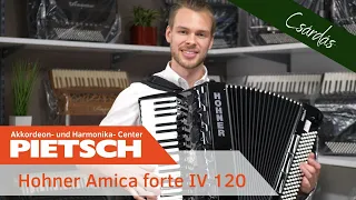 Akkordeon - Hohner Amica forte IV 120 - Csárdás (Vittorio Monti)