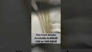 If you’re thinking of UPGRADING your Hollow or Gold Plated chains to 10K/14K SOLID GOLD chains…do it