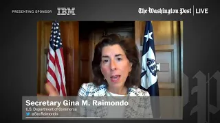 President Biden’s CHIPS Act meant to build more manufacturing in U.S. says Secretary Raimondo