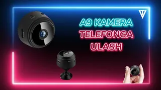 A9 mini Wifi kamera ulanish o‘zbek tilida V720