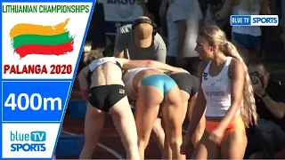 400 Meters Heat 3 • 2020 Lithuanian Championships ᴴᴰ