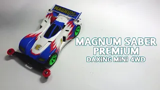 MERAKIT TAMIYA DAXING MAGNUM SABER PREMIUM | Mini 4WD Build
