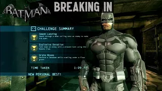 Breaking In Stealth Challenge 3 Medals No Damage Batman Arkham Origins
