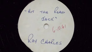 Ray Charles 'Hit The Road Jack' 1961 Acetate 78 rpm