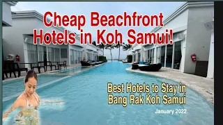 CHEAP HOTELS TO STAY IN KOH SAMUI | PRIVILEGE  HOTEL EZRA BEACH CLUB KOH SAMUI ROOM TOUR | KOH SAMUI