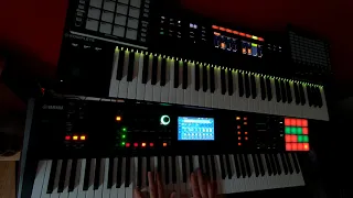 New performance test with Yamaha MODX & Maschine