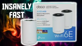 SPEED UP YOUR WIFI | TP-Link Deco XE75 Pro AXE5400 Mesh System Review (Promo Code Below)