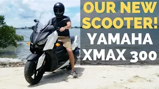New Scooter | Yamaha Xmax 300 | RV Full Time with a Motorcycle