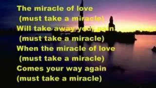 THE MIRACLE OF LOVE - EURYTMICS