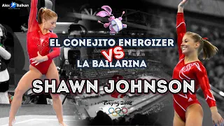 Shawn Johnson - el conejito Energizer