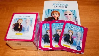 Альбом для наклеек Холодное Сердце 2 -Распаковка наклеек Панини(Frozen 2 Stickers collection Panini)