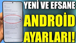 ŞİMDİ Açmanız ve Bilmeniz Gereken Yeni GİZLİ Android Özellikleri! (KESİNLİKLE UYGULAYIN) -2024-