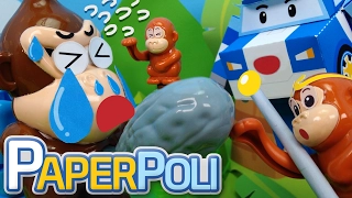 18.The last of the greedy gorila | Paper POLI [PETOZ] | Robocar Poli Special