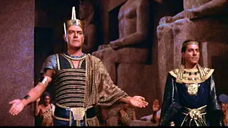 Land Of The Pharaohs (1955) - The Living God Of Egypt Speaks