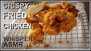 How to make fried chicken - Whispering ASMR cooking recipe