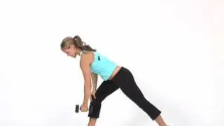 Bent Over Row with Triceps Kickback