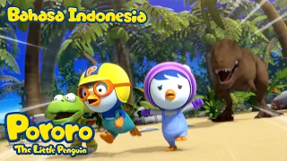 Pertempuran Dinosaurus | Kita akan pergi ke Pulau Dinosaurus! | Pororo Bahasa Indonesia