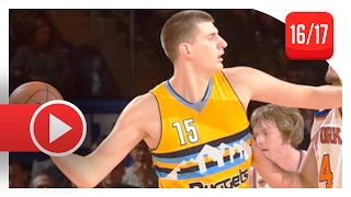 Nikola Jokic Full Highlights vs Knicks (2017.02.10) - 40 Pts, 9 Reb, BEAST!