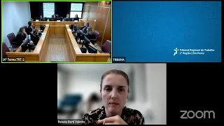 Reunião Zoom de 16ª Turma TRT-2 - Sessão Presencial dia 24/04/2024 às 13:00