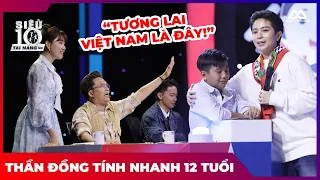 Hari nể phục trước màn "khai căn" của thiên tài toán học 12 tuổi | Siêu Tài Năng Nhí | Tập 13 Mùa 4