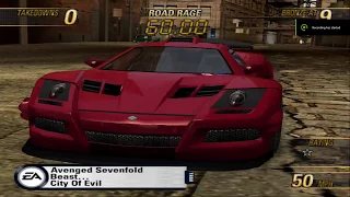 Burnout Revenge PCSX2 - Motor City Road Rage