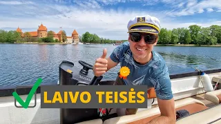 KAIP LIETUVOJE GAUTI LAIVO TEISES? PAGALIAU TURIU!