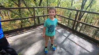 Killed by Beef Jerky? The Boys Hike to a Fire Tower in Southern Missouri