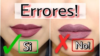 TIPS! ERRORES QUE EVITAR: LABIALES LIQUIDOS! Que Si Hacer y Que No!