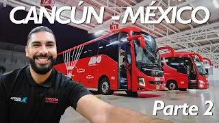 Viajé más de 30 HORAS en ADO desde CANCÚN a MÉXICO | PARTE 2 | Review #110