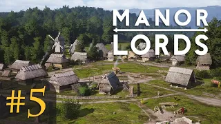 Manor Lords #5: Große Pläne (Angespielt / deutsch / Let's Play)
