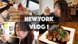 Vlog 3 | New York | 纽约美食😋 | 鸭血粉丝马兰头 | HARBS🍰 | 西安名吃 | SOHO | Sleep No More | 大都会 | MoMA